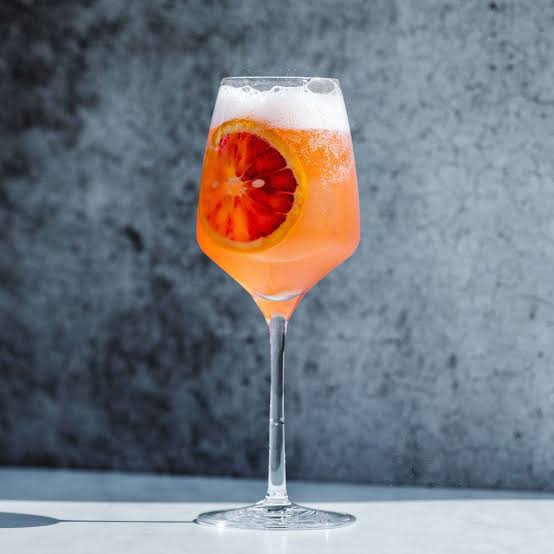 Signature cocktail at Fox and Ember